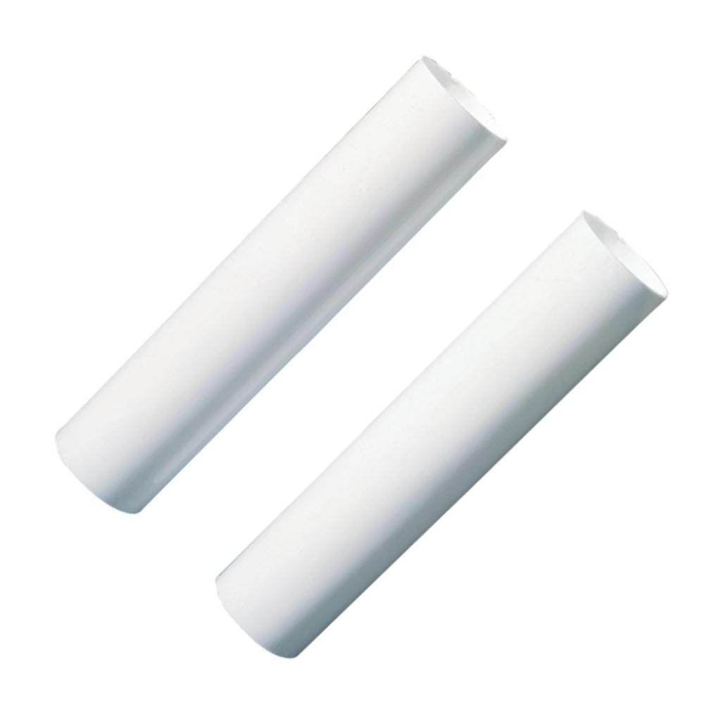 4" White Candelabra Base Socket Cover (2 pack) 1