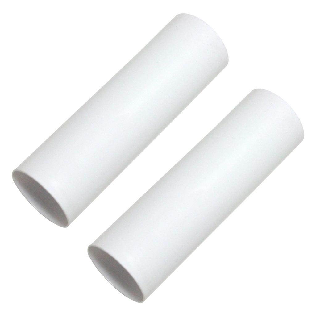 4" White Medium Base Socket Cover (2 pack) 1