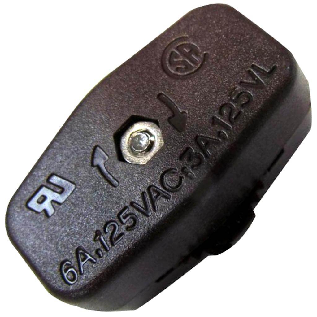 1.4" Brown Feed Through On / Off Switch 1