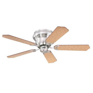42" Brushed Nickel "Contempra Trio" Reversible Five-Blade Dimmable Indoor Ceiling Fan 3