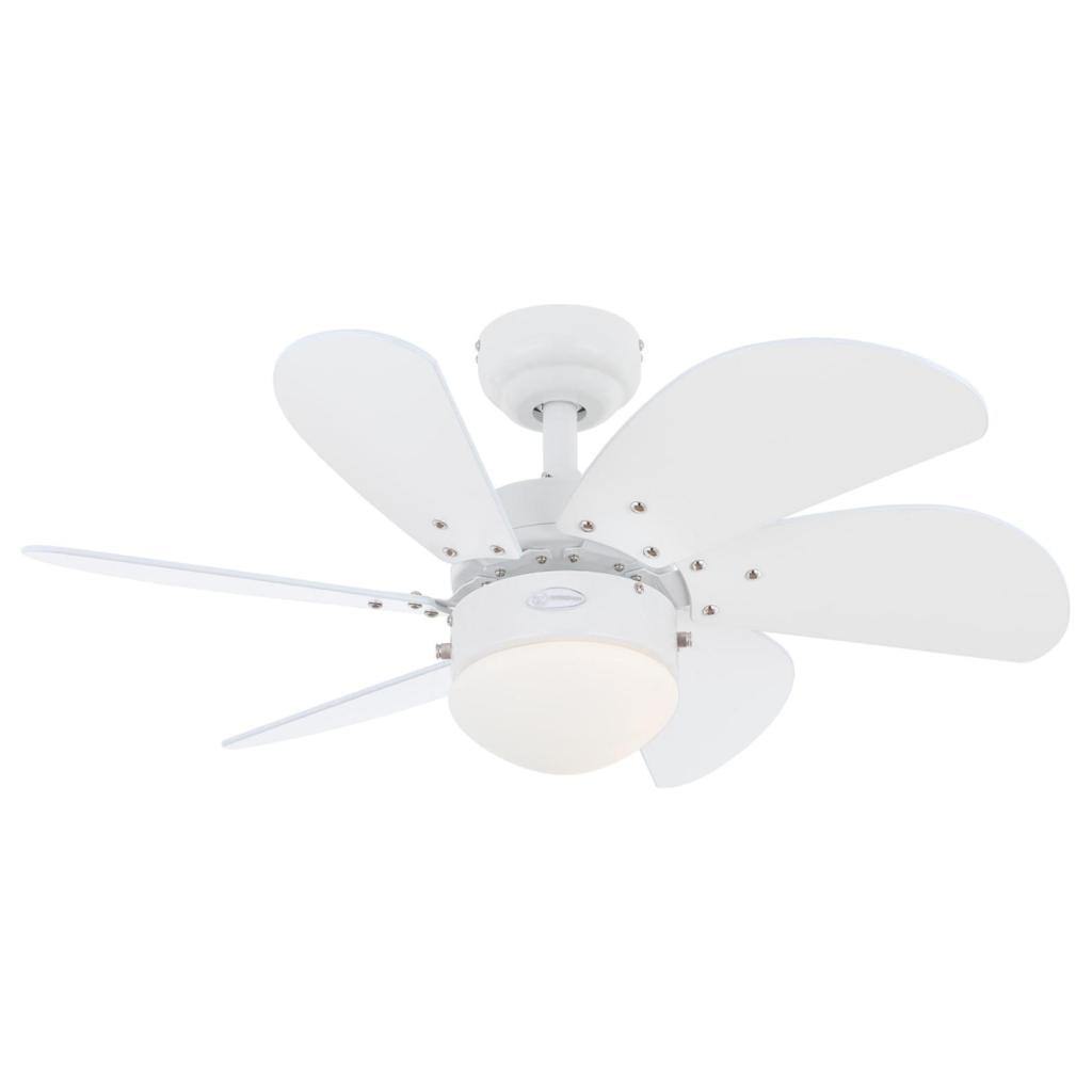 30" Origami White Ceiling Fan 1