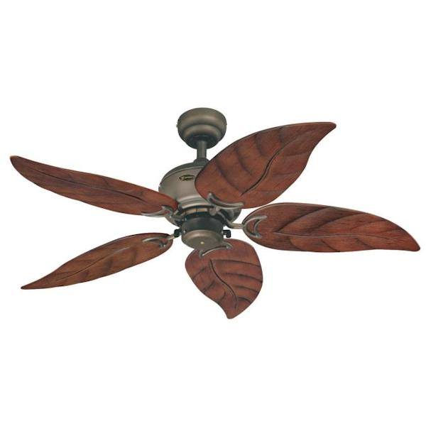 48"  Oil Rubbed Bronze 5 Reversible Blade Indoor LED Ceiling Fan 3