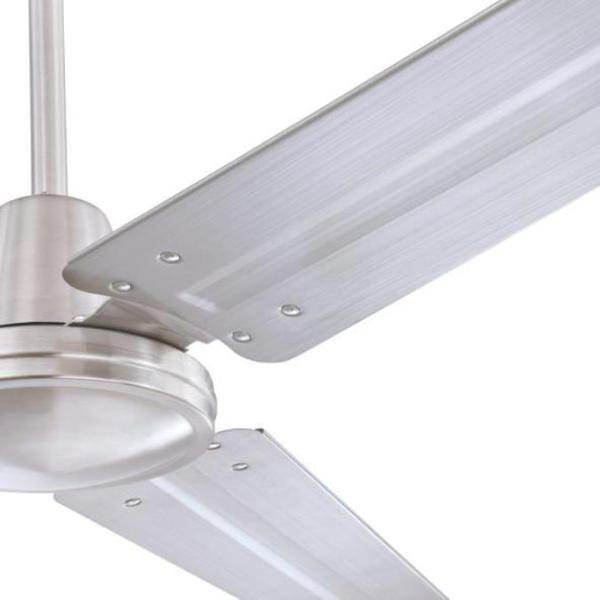 56" Brushed Nickel 3 Blade Ceiling Fan with Remote Control 2