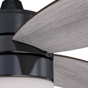 48" Gun Metal 3 Reversible Blades Indoor LED Ceiling Fan 4