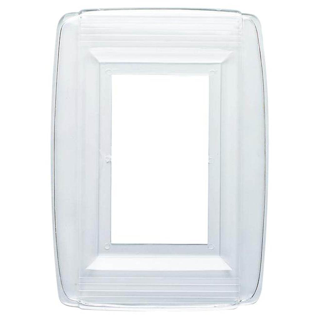 Single Gang Clear Wall Outlet Shield 1