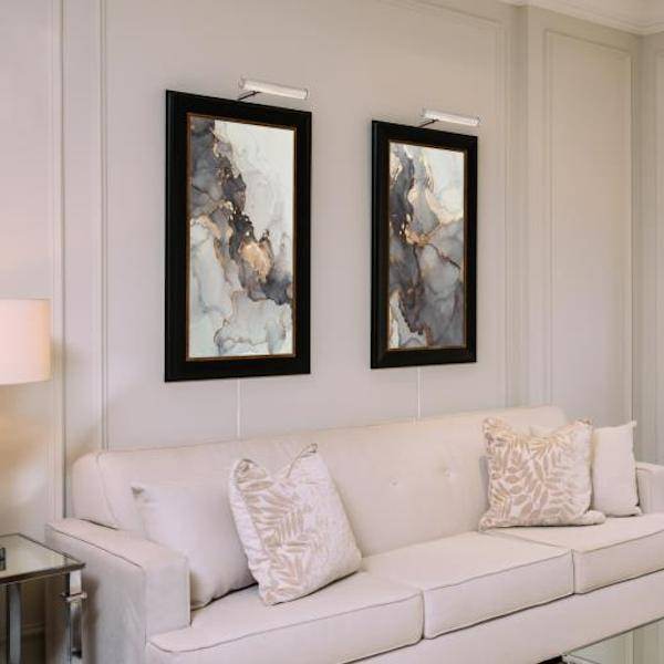 7" Brushed Nickel Picture Light 4