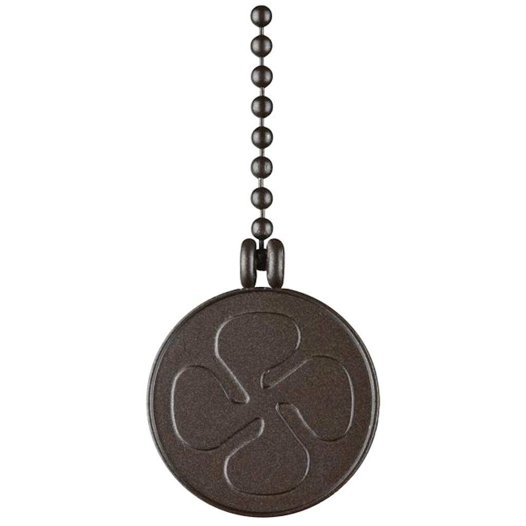 12" Oil Rubbed Bronze Ceiling Fan Beaded Chain 1
