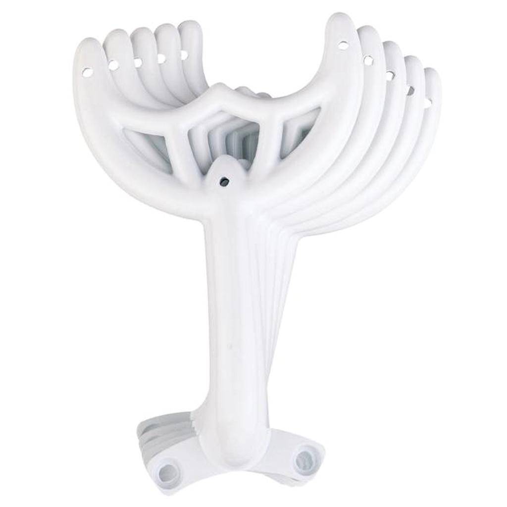 52" Ceiling Fan White Blade Arm (5 pack) 1