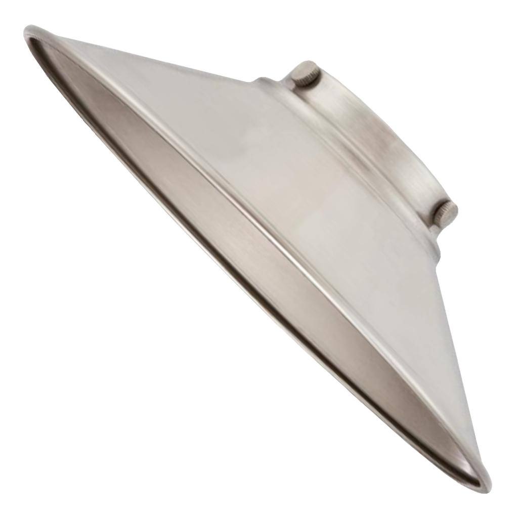 2.25" Brushed Nickel Finish Shade 1
