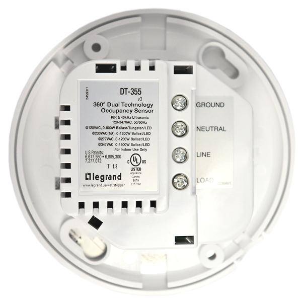 Passive Infrared /Ultrasonic 360° Occupancy Sensor 2