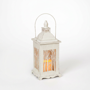 Lantern on a white background with the branch removed