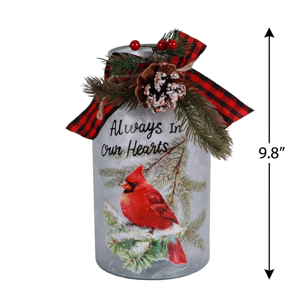 Product with a 9.8-inch height dimension on the right